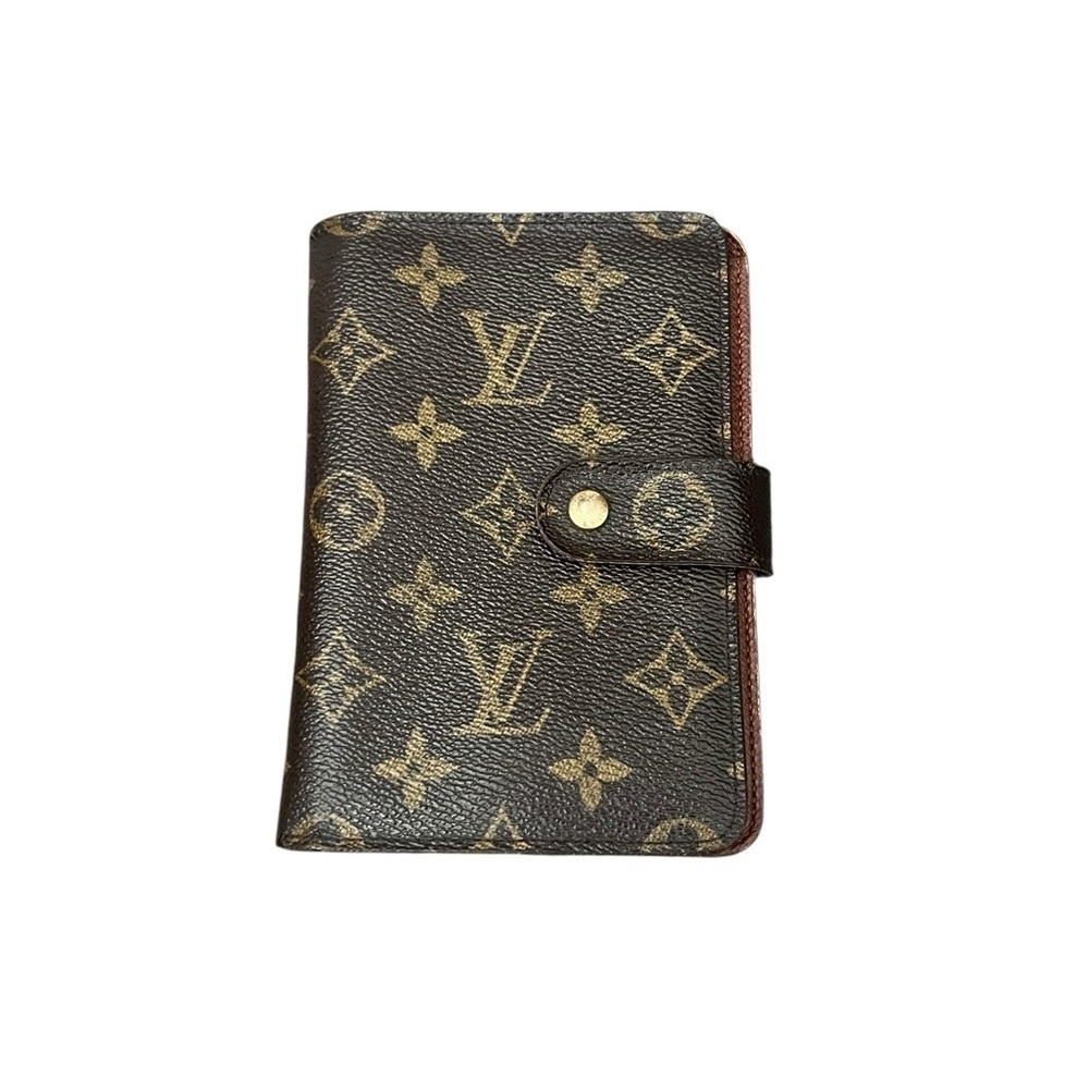 Louis Vuitton Monogram Porte Papier Zip Bi-Fold Unisex Wallet